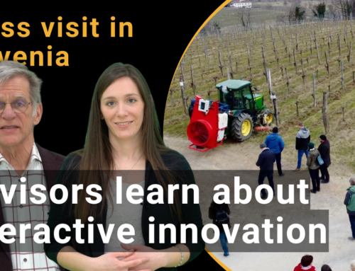 Advisors learn about interactive innovation processes on practical case – »Cross Visit« in Slovenia