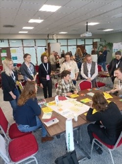 est une photo de groupe de la session Train the Trainer à Dublin, Irlande co-organisé par FüAk et TEAGASC en Irlande.